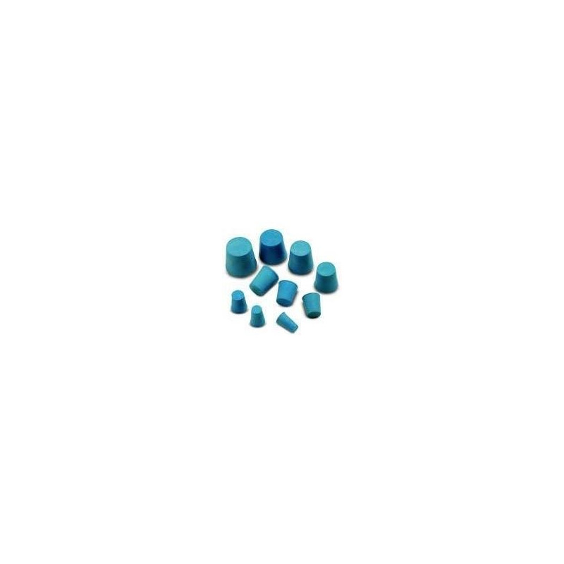 Bouchon caoutchouc gris-bleu Bouchon caoutchouc gris-bleu