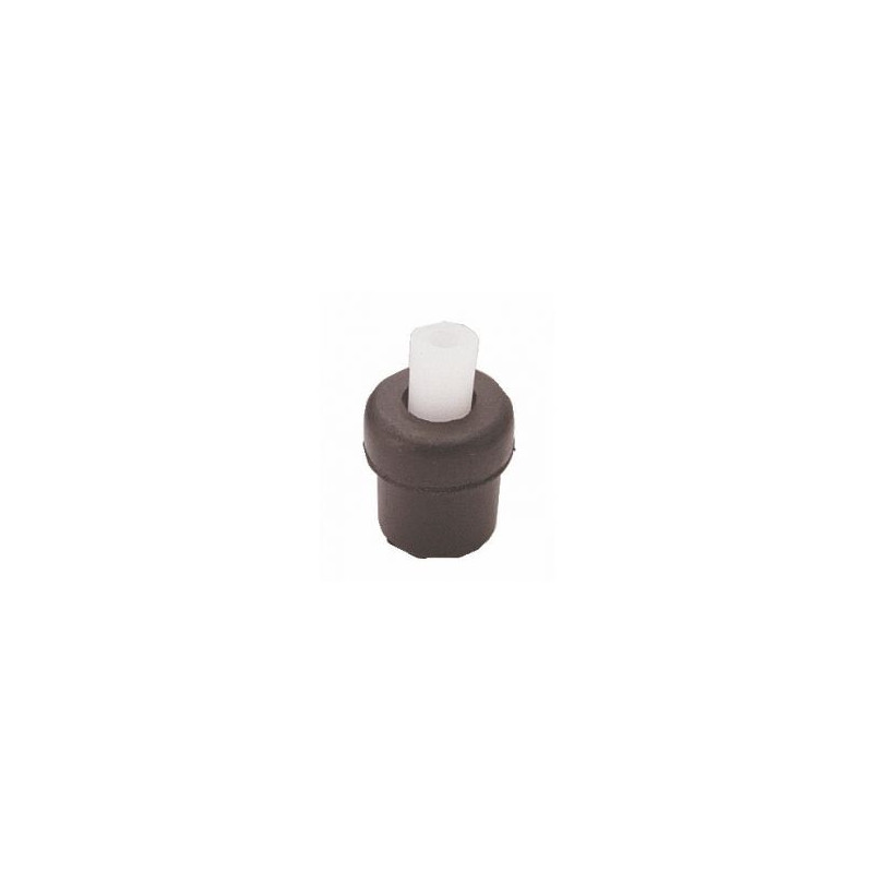 Embouts ronds noirs avec cheville pour tube Embouts ronds noirs avec cheville pour tube