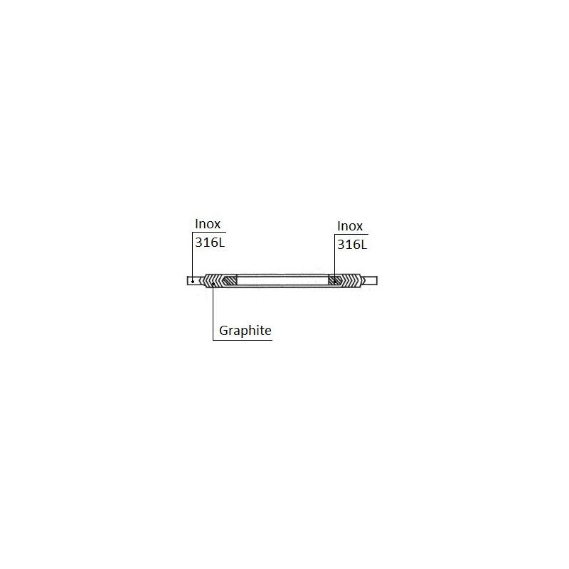 Joint spiralé GR Inox316L class 150 C/I Joint spiralé GR Inox316L class 150 C/I