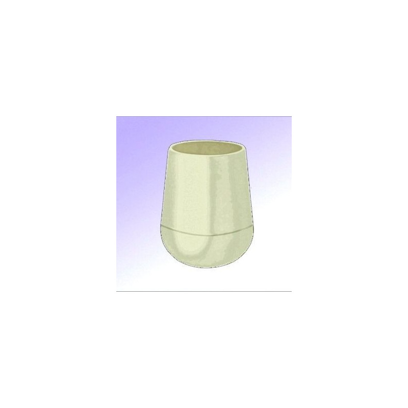 Embouts ronds emboitant plastiques Blanc Embouts ronds emboitant plastiques Blanc