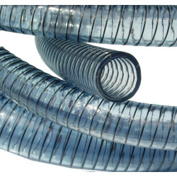 Tuyau vidange PVC à spire acier Tuyau vidange PVC à spire acier