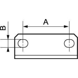 Equerre de fixation régulateur G 3/8 Equerre de fixation régulateur G 3/8