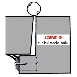 Joint G sur battue Joint G sur battue