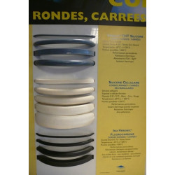 Corde profil rond néoprène 10 mètres Corde profil rond néoprène 10 mètres