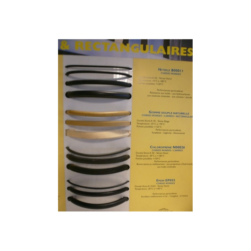 Corde profil rond EPDM Corde profil rond EPDM
