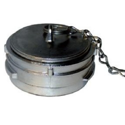 Bouchon avec verrou et chainette Bouchon avec verrou et chainette