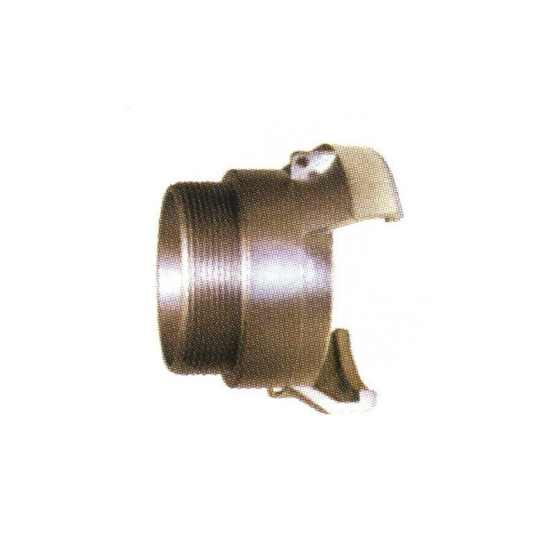 Embout 1/2 sym. filetée mâle sans verrou aluminium Embout 1/2 sym. filetée mâle sans verrou aluminium