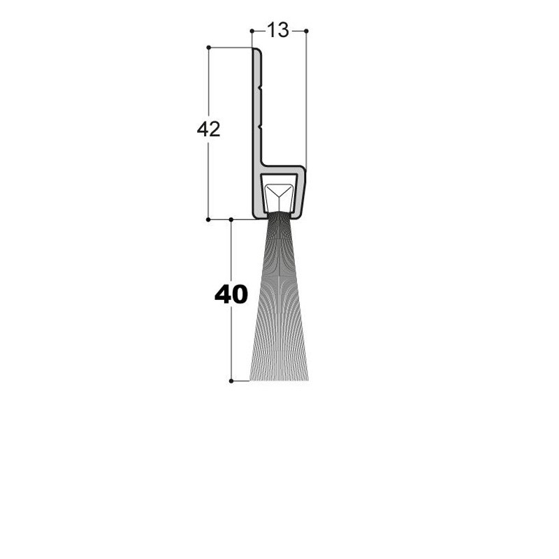 Plinthe-brosse verticale A3 Plinthe-brosse verticale A3