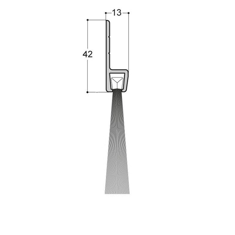 Plinthe-brosse verticale A3 Plinthe-brosse verticale A3