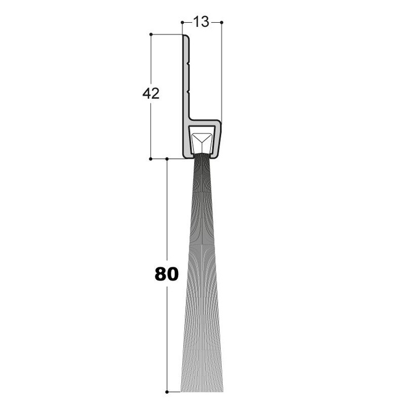 Plinthe-brosse verticale A3 Plinthe-brosse verticale A3