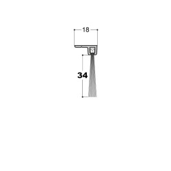 Plinthe-brosse perpendiculaire B1 Plinthe-brosse perpendiculaire B1