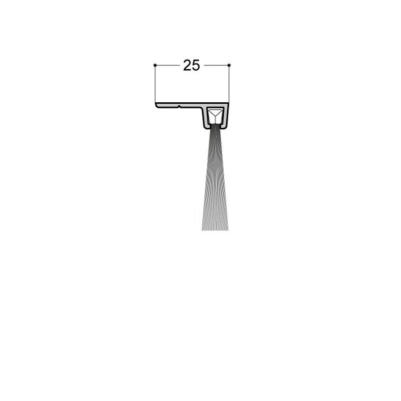Plinthe-brosse perpendiculaire B2 Plinthe-brosse perpendiculaire B2