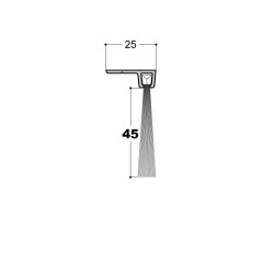 Plinthe-brosse perpendiculaire B2 Plinthe-brosse perpendiculaire B2
