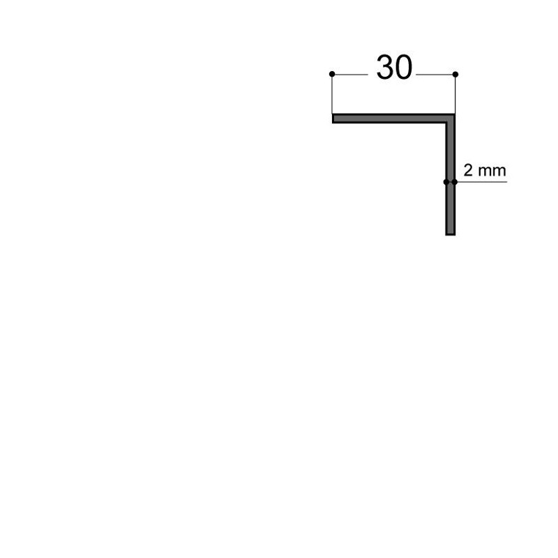 Protection d'angle PVC rigide Protection d'angle PVC rigide