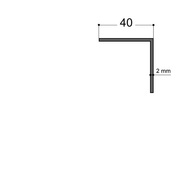 Protection d'angle PVC rigide Protection d'angle PVC rigide