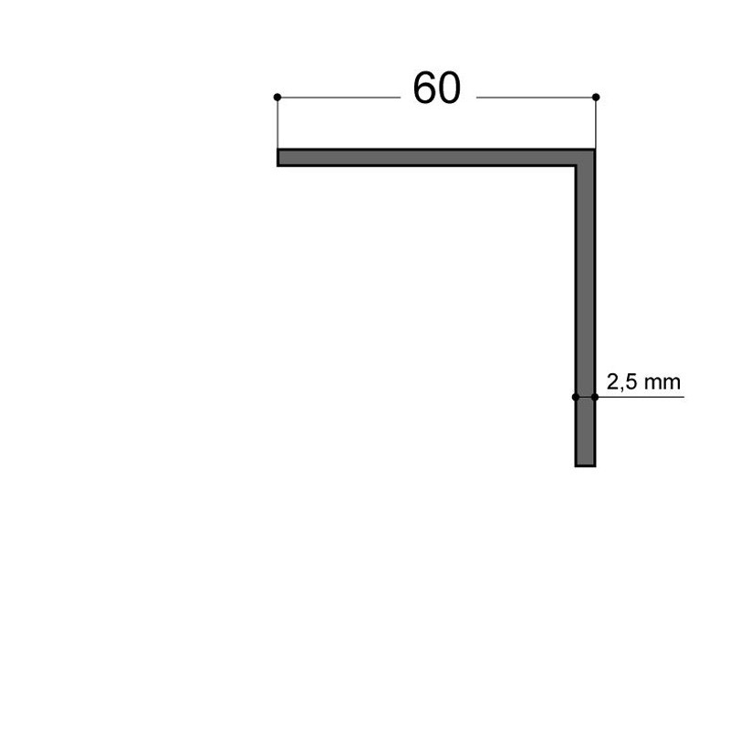 Protection d'angle PVC rigide Protection d'angle PVC rigide