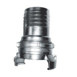Raccord 1/2 sym. douille annelée réduite avec verrou, inox Raccord 1/2 sym. douille annelée réduite avec verrou, inox
