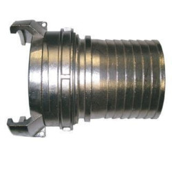 Raccord 1/2 sym. douille annelée avec verrou, inox Raccord 1/2 sym. douille annelée avec verrou, inox