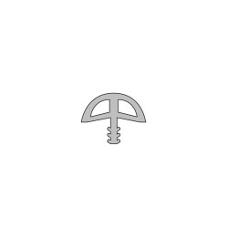 Bordure de chant demi-ronde PVC Bordure de chant demi-ronde PVC