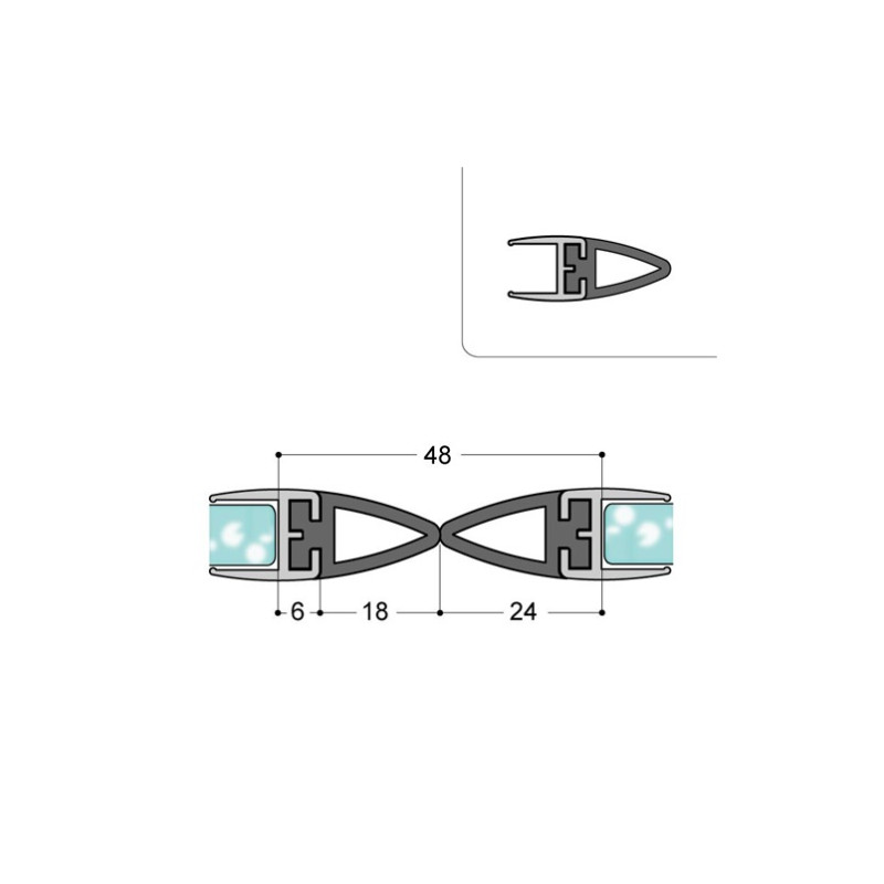 Anti-pince doigts sur support clipsable Anti-pince doigts sur support clipsable