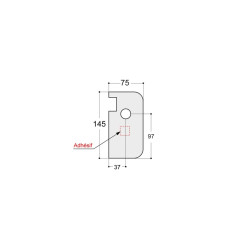 Protection de serrure type 3 CF Protection de serrure type 3 CF