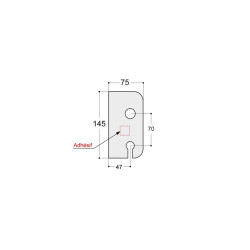 Protection de serrure type 1 CF Protection de serrure type 1 CF