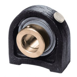 Palier à semelle courte avec corps en fonte M7-RSHE, roulement à billes auto-aligneur à bague de blocage excentrique, bague exté Palier à semelle courte avec corps en fonte M7-RSHE, roulement à billes auto-aligneur à bague de blocage excentrique, bague exté