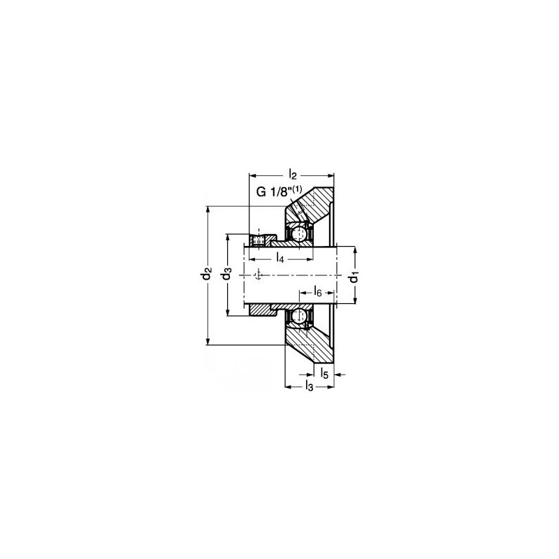 Palier applique avec corps en fonte M7-PCJ Palier applique avec corps en fonte M7-PCJ