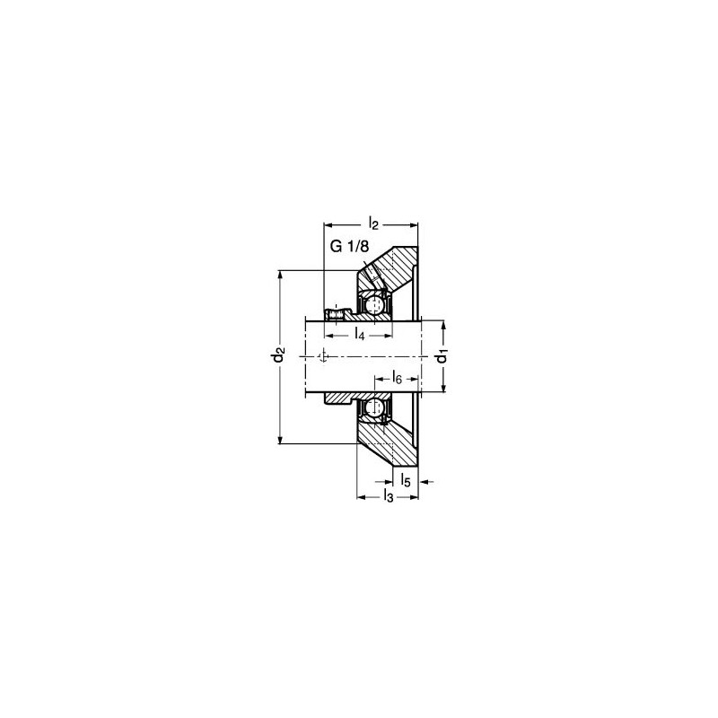 Palier applique avec corps en fonte M7-PCJY Palier applique avec corps en fonte M7-PCJY