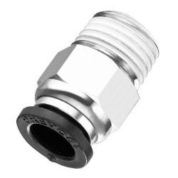 Raccord autobloquant droit mâle conique métal Raccord autobloquant droit mâle conique métal