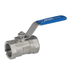 Robinet taraudé BSP à boisseau sphérique inox femelle Robinet taraudé BSP à boisseau sphérique inox femelle