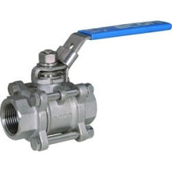 Robinet taraudé BSP à boisseau sphérique inox femelle 7446 Robinet taraudé BSP à boisseau sphérique inox femelle 7446