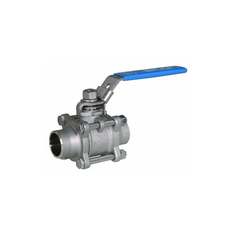 Robinet à souder à boisseau sphérique inox 7646 Robinet à souder à boisseau sphérique inox 7646