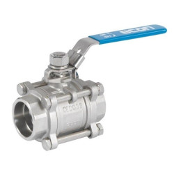 Robinet à souder à boisseau sphérique inox 7646 Robinet à souder à boisseau sphérique inox 7646