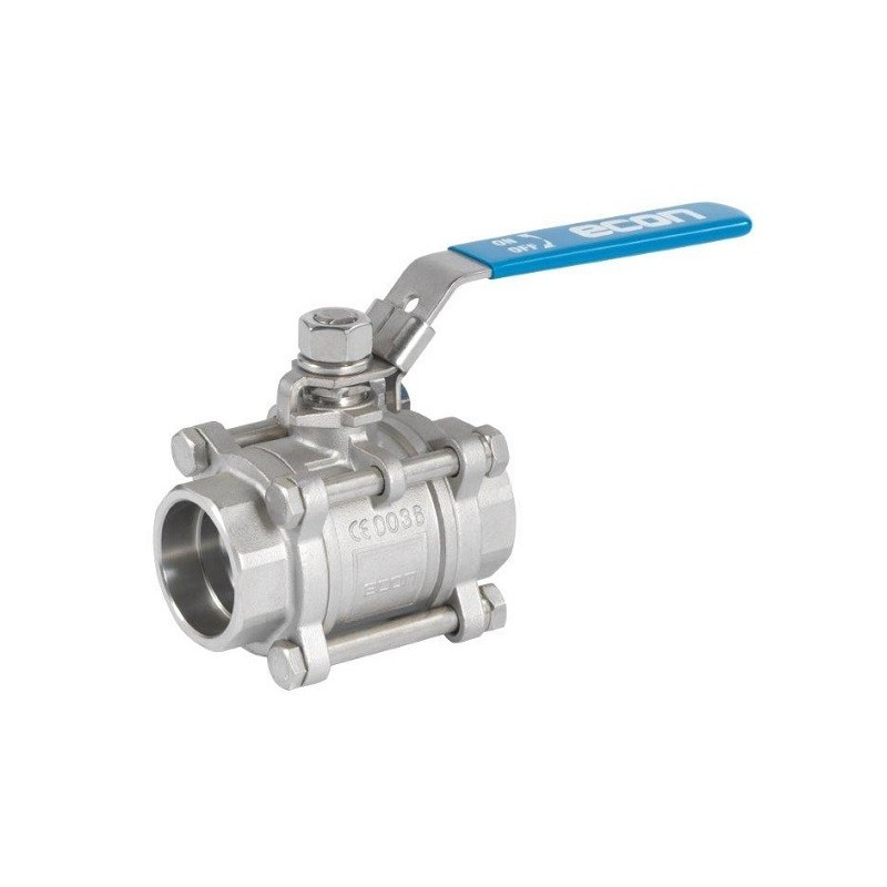 Robinet à souder à boisseau sphérique inox 7646 Robinet à souder à boisseau sphérique inox 7646