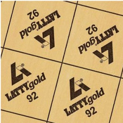 LATTYGOLD 92 en feuille LATTYGOLD 92 en feuille