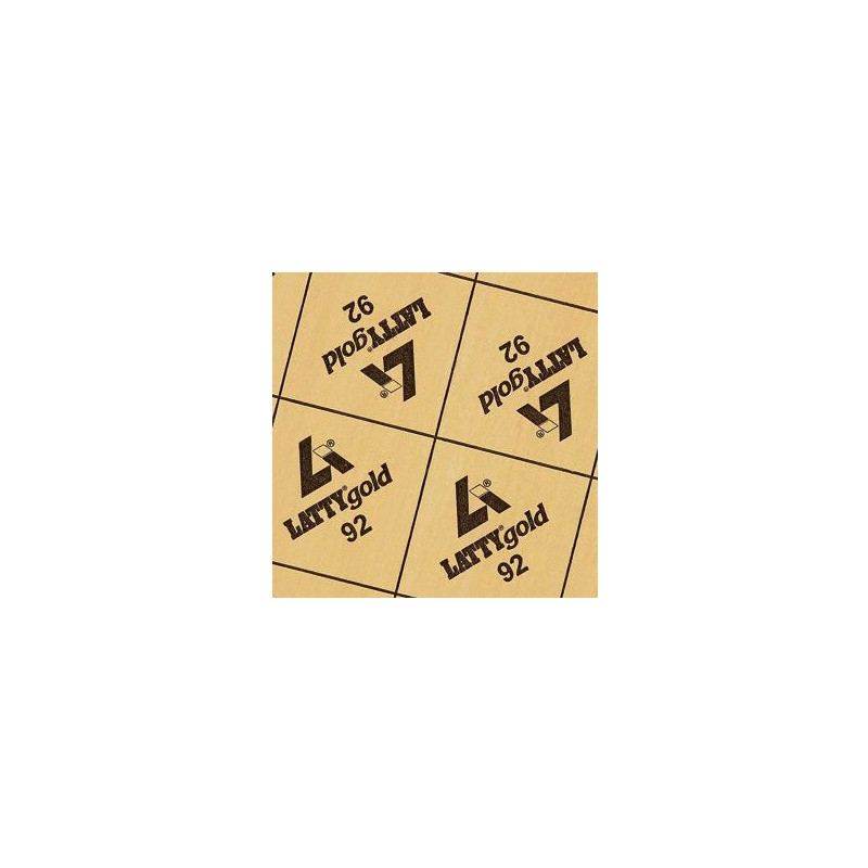 LATTYGOLD 92 en feuille LATTYGOLD 92 en feuille