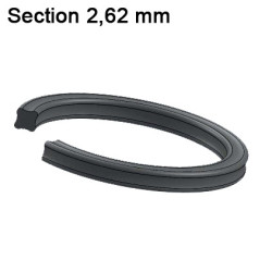 Joints quadrilobes nitrile NBR section 2,62 mm Joints quadrilobes nitrile NBR section 2,62 mm