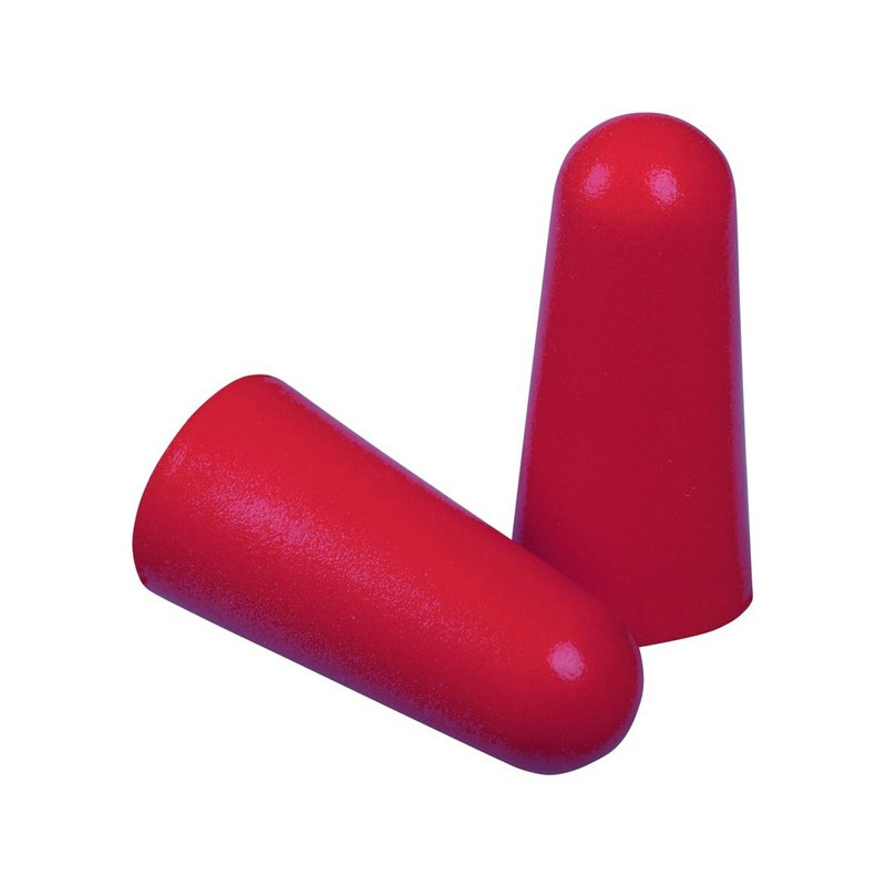 Bouchons d'oreilles SNR 37db mousse polyuréthane, 200 paires Bouchons d'oreilles SNR 37db mousse polyuréthane, 200 paires
