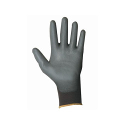 Paire gants en TRICOT POLYAMIDE enduction PU Paire gants en TRICOT POLYAMIDE enduction PU