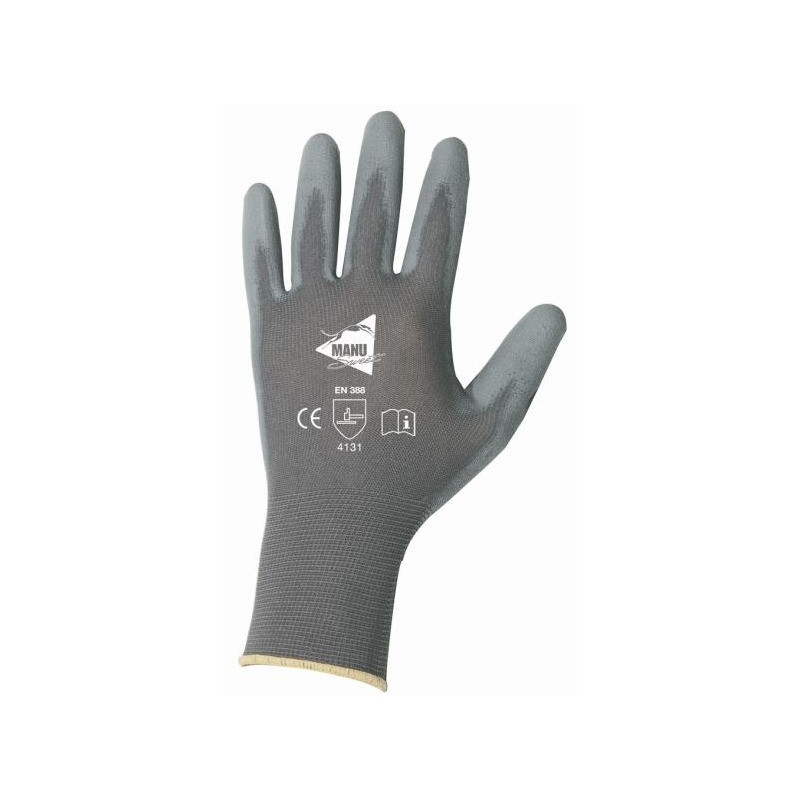 Paire gants en TRICOT POLYAMIDE enduction PU Paire gants en TRICOT POLYAMIDE enduction PU