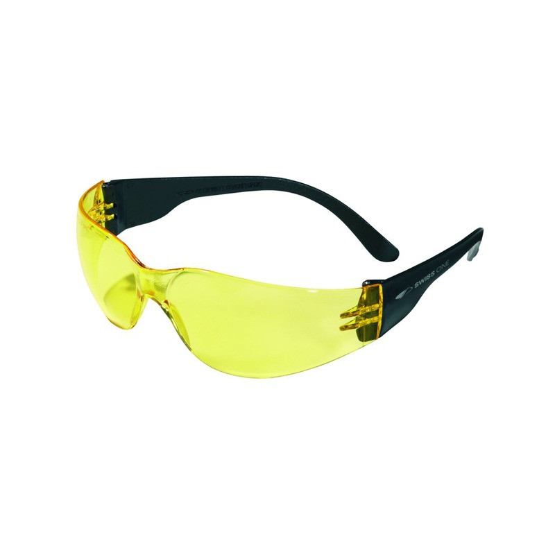 Lunettes jaunes à branches extra-plates Lunettes jaunes à branches extra-plates