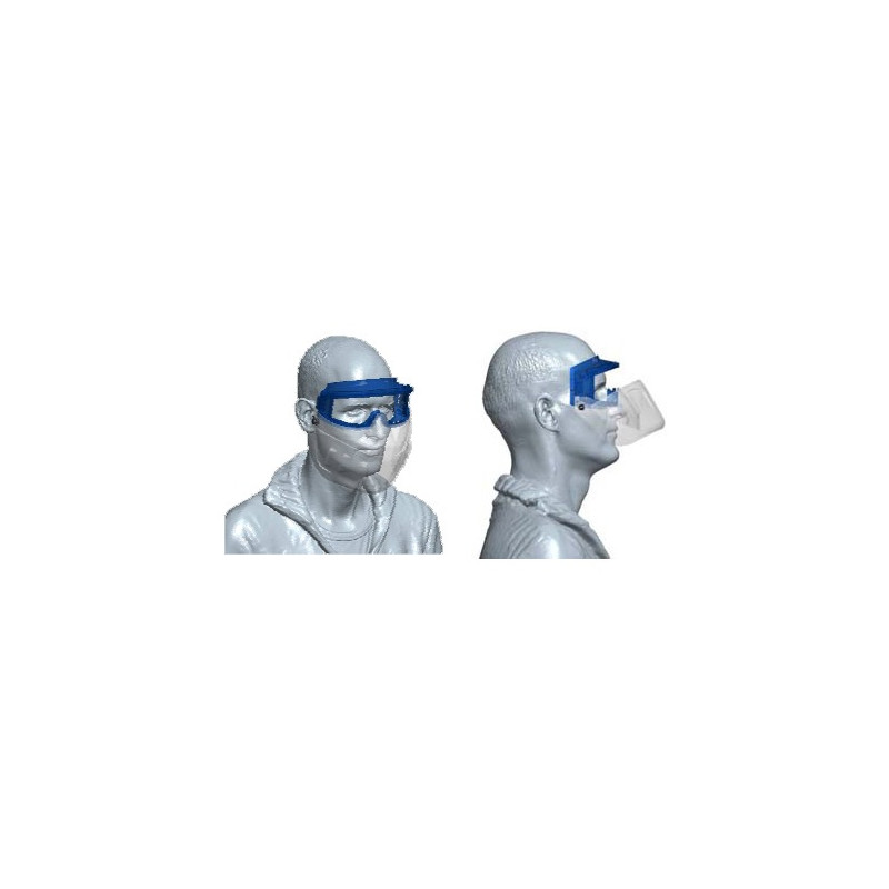 Lunettes masque protège face Lunettes masque protège face