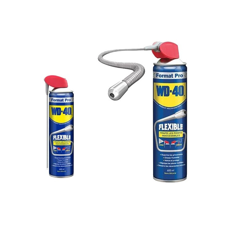 Dégrippant multifonctions WD-40 avec flexible 600 ml Dégrippant multifonctions WD-40 avec flexible 600 ml