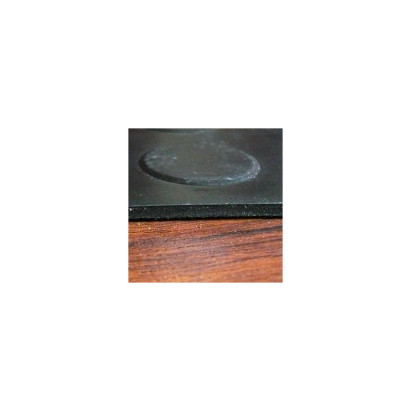 Tapis pastilles noir épaisseur 3 mm Tapis pastilles noir épaisseur 3 mm