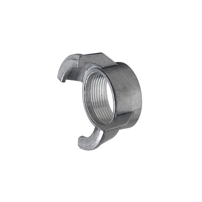 Embout 1/2 sym. filetée femelle sans verrou inox Embout 1/2 sym. filetée femelle sans verrou inox