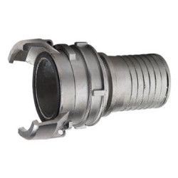 Raccord 1/2 sym. douille annelée avec verrou, inox Raccord 1/2 sym. douille annelée avec verrou, inox