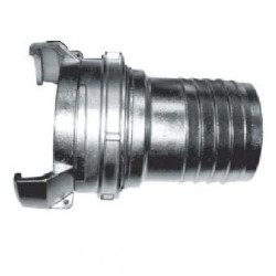 Raccord 1/2 sym. douille annelée réduite avec verrou, inox Raccord 1/2 sym. douille annelée réduite avec verrou, inox
