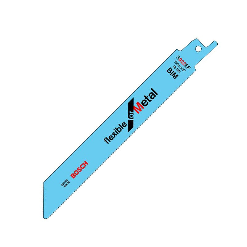 5 lames métal S922EF en 150 mm BOSCH 5 lames métal S922EF en 150 mm BOSCH