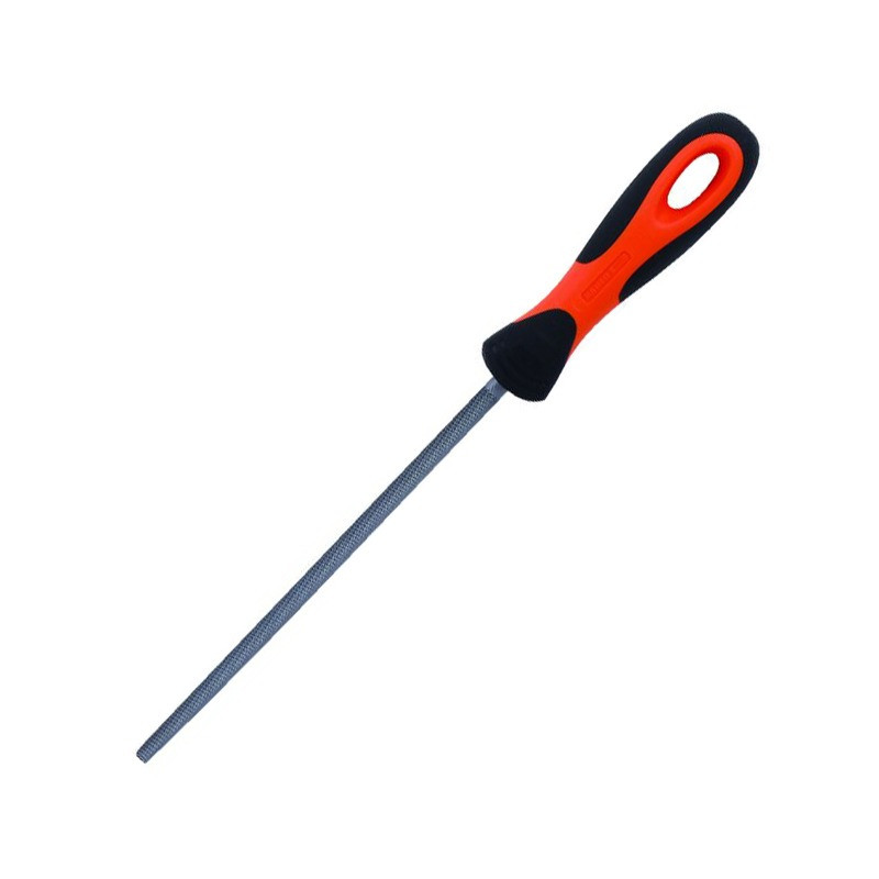 Lime ronde mi-douce d'atelier en 200 mm Lime ronde mi-douce d'atelier en 200 mm